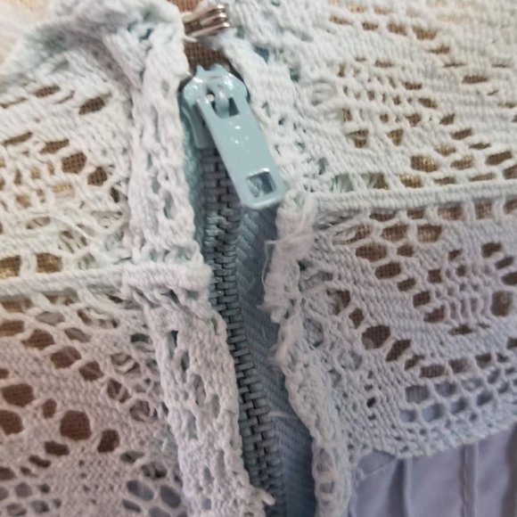 Drop-Dead-Gorgeous!! VTG Prairie Boho Peasant Dress 1970's - Picture 9 of 13